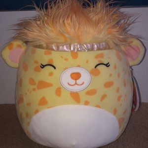 Kellytoy Squishmallow Squishdoo Cheetah Lexi